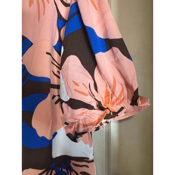 Pretty garden xl boho flowy summer dress nwt - Picture 5 of 6